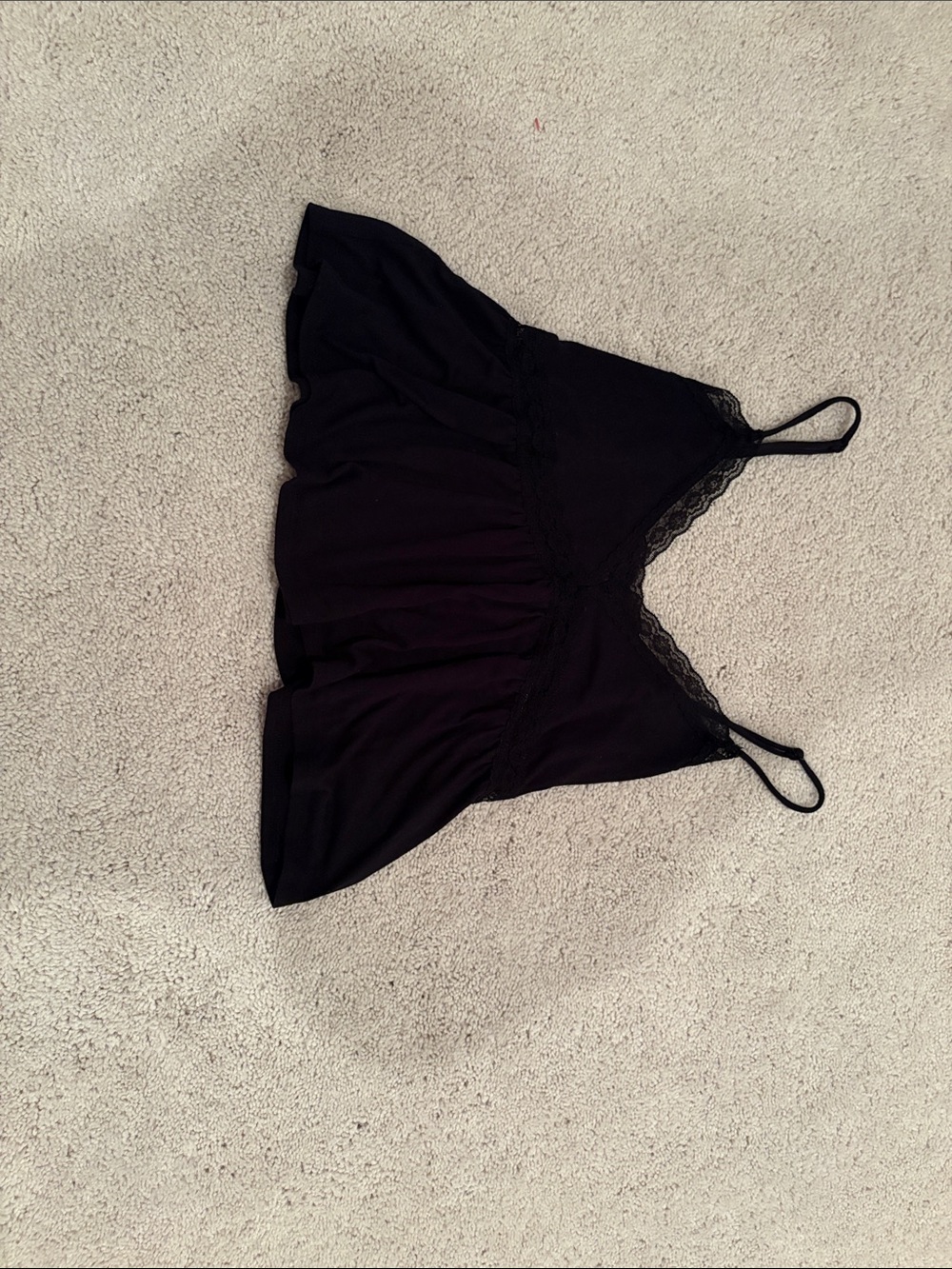 Aeropostale Black Lace-Trim Camisole